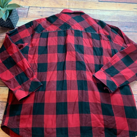 Eight 732 Plaid long sleeve shirt - Picture 2 of 6
